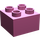 Duplo Dark Pink Brick 2 x 2 (3437 / 89461)