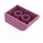 Duplo Dark Pink Brick 2 x 3 with Curved Top (2302)