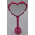 Duplo Dark Pink Hairbrush Heart (52716)