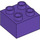 Duplo Violet foncé Brique 2 x 2 (3437 / 89461)