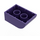 Duplo Dark Purple Brick 2 x 3 with Curved Top (2302)