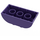 Duplo Dark Purple Brick 2 x 4 with Curved Sides (98223)