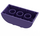 Duplo Violet foncé Brique 2 x 4 avec Incurvé Sides (98223)