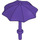 Duplo Dark Purple Umbrella with Stop (40554)