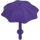 Duplo Dark Purple Umbrella with Stop (40554)