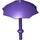 Duplo Dunkelviolett Umbrella mit Stop (40554)