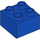 Duplo Dark Royal Blue Brick 2 x 2 (3437 / 89461)