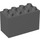 Duplo Dark Stone Gray Brick 2 x 4 x 2 (31111)