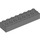 Duplo Dark Stone Gray Brick 2 x 8 (4199)