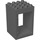 Duplo Dark Stone Gray Door 4 x 4 x 5 (6360)