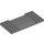 Duplo Gris piedra oscuro Placa 6 x 12 con Ramps (95463)