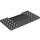 Duplo Dark Stone Gray Plate 6 x 12 with Ramps (95463)