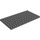 Duplo Dark Stone Gray Plate 8 x 16 (6490 / 61310)