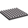 Duplo Dark Stone Gray Plate 8 x 8 (51262 / 74965)