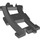 Duplo Dark Stone Gray Rail Curved (6378)