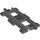 Duplo Dark Stone Gray Rail Straight (6377 / 31463)