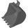Duplo Dark Stone Gray Shovel 5 x 4 x 5 (59187)