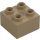 Duplo Dark Tan Brick 2 x 2 (3437 / 89461)