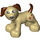 Duplo Dog with Brown Patches (58057 / 89696)