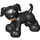 Duplo Dog with Orange Face Patches (58057)