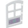 Duplo Door with Purple panel with snowflake with Larger Bottom Windows (52341 / 71362)