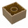 Duplo Flat Dark Gold Brick 2 x 2 (3437 / 89461)