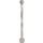 Duplo Flat Silver Flagpole 1 x 2 x 7 (51708)