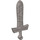 Duplo Flat Silver Knights Sword (16600)