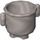 Duplo Flat Silver Pot with Grip Handles (31042)