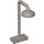 Duplo Flat Silver Shower with Large Base (4894)