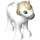 Duplo Foal with Tan Hair (36969)