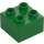 Duplo Verde Mattoncino 2 x 2 (3437 / 89461)