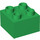 Duplo Green Brick 2 x 2 (3437 / 89461)