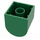 Duplo Green Brick 2 x 2 x 2 with Curved Top (3664)