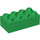 Duplo Green Brick 2 x 4 (3011 / 31459)