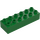 Duplo Grön Kloss 2 x 6 (2300)