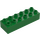 Duplo Grön Kloss 2 x 6 (2300)