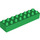 Duplo Green Brick 2 x 8 (4199)