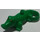 Duplo Green Crocodile with Yellow Eyes (2284)