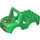 Duplo Green Off Road Vehicle Body with Giraffe (25011)