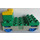 Duplo Verde Base de tren con Batería Compartment (75704)