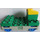 Duplo Verde Base del treno con Batteria Compartment (75704)