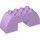 Duplo Lavender Arch Brick 2 x 6 x 2 Curved (11197)