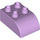 Duplo Lavender Brick 2 x 3 with Curved Top (2302)