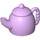 Duplo Lavande Tea Pot avec Couvercle (3728 / 35735)