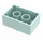 Duplo Light Aqua Brick 2 x 3 (87084)