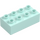 Duplo Light Aqua Brick 2 x 4 (3011 / 31459)