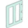 Duplo Light Aqua Door 4 x 5 with Cut Out (65111)