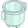 Duplo Light Aqua Pot with Grip Handles (31042)