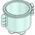 Duplo Aqua clair Pot avec Grip Poignées avec Saillies (5729)